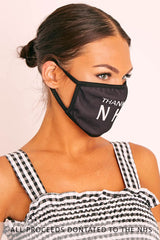Thank You NHS Slogan Face Mask - Stevie-Mask