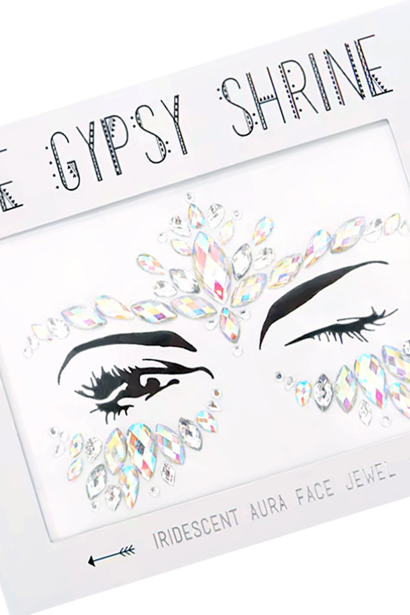 The Gypsy Shrine Iridescent Aura Face Jewels-Face