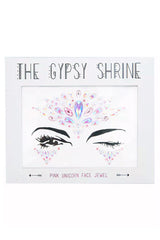 The Gypsy Shrine Pink Unicorn Face Jewels-Face