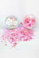 The Gypsy Shrine Rainbow Pink Glitter-Face