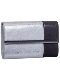 Two Tone Glitter Clutch - Kara-Bags