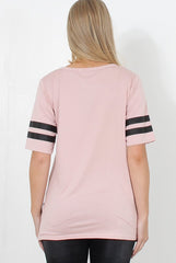 Vixon Nude Slogan Tshirt-Shirts