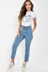 White Abstract Kissing T-Shirt - Raela-Tops