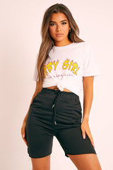 White Baby Girl Flames T-shirt - Eddie-T-shirt