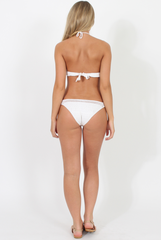 White Crochet Tassel Bikini - Makeyla-Swimwear