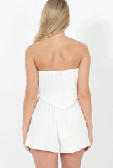 White Embroidered Co-Ord - Athena-Co-ords