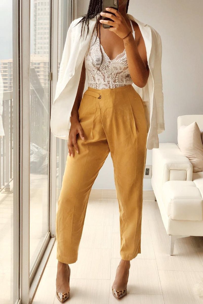 White Lace Cross Back Bodysuit - Brogan-Bodysuits
