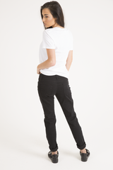 White Laser Cut Top - Lacey-Tops