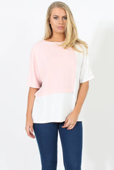 White Panel T-Shirt - Aimee-Shirts