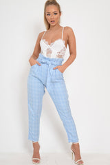 White Scalloped Lace Satin Bodysuit - Jeriah-Bodysuits