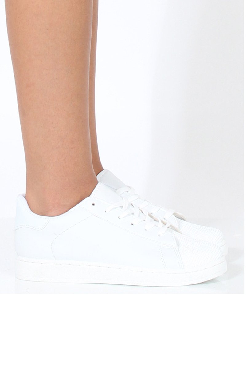 White Shell Toe Trainers - Jordan-Trainers