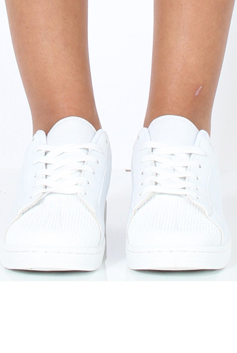 White Shell Toe Trainers - Jordan-Trainers