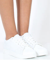 White Shell Toe Trainers - Jordan-Trainers