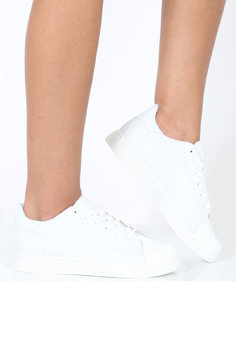 White Shell Toe Trainers - Jordan-Trainers