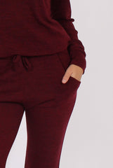 Wine Loungewear Set - Josie-Loungewear