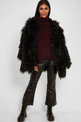 Wine Ottoman Rib Roll Neck Jumper - Renee-Jumper