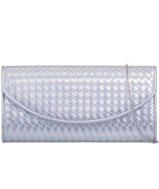 Woven Clutch Bag - Arianna-Bags
