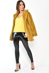 Yellow Cami Strap Shift Top - Coralynn-Tops