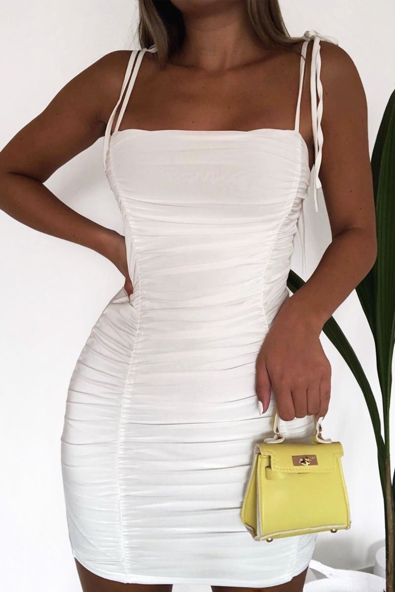 Yellow Faux Croc Mini Handbag - Ramie-Bags