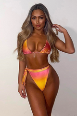 Ombre Micro Tie Bikini Set - Jackie