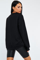 Black Oversized Vancouver Sweatshirt - Kyran