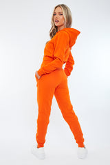 Orange Hoodie and Joggers Loungewear Co-ord Set - Bluebell