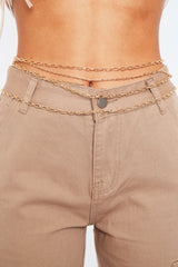 Gold Layered Chain Belt - Faiza