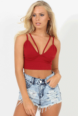 Light Blue Acid Wash High Waisted Distressed Shorts - Regina