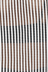 Black and White Stripe Mesh Jumper - Teegan