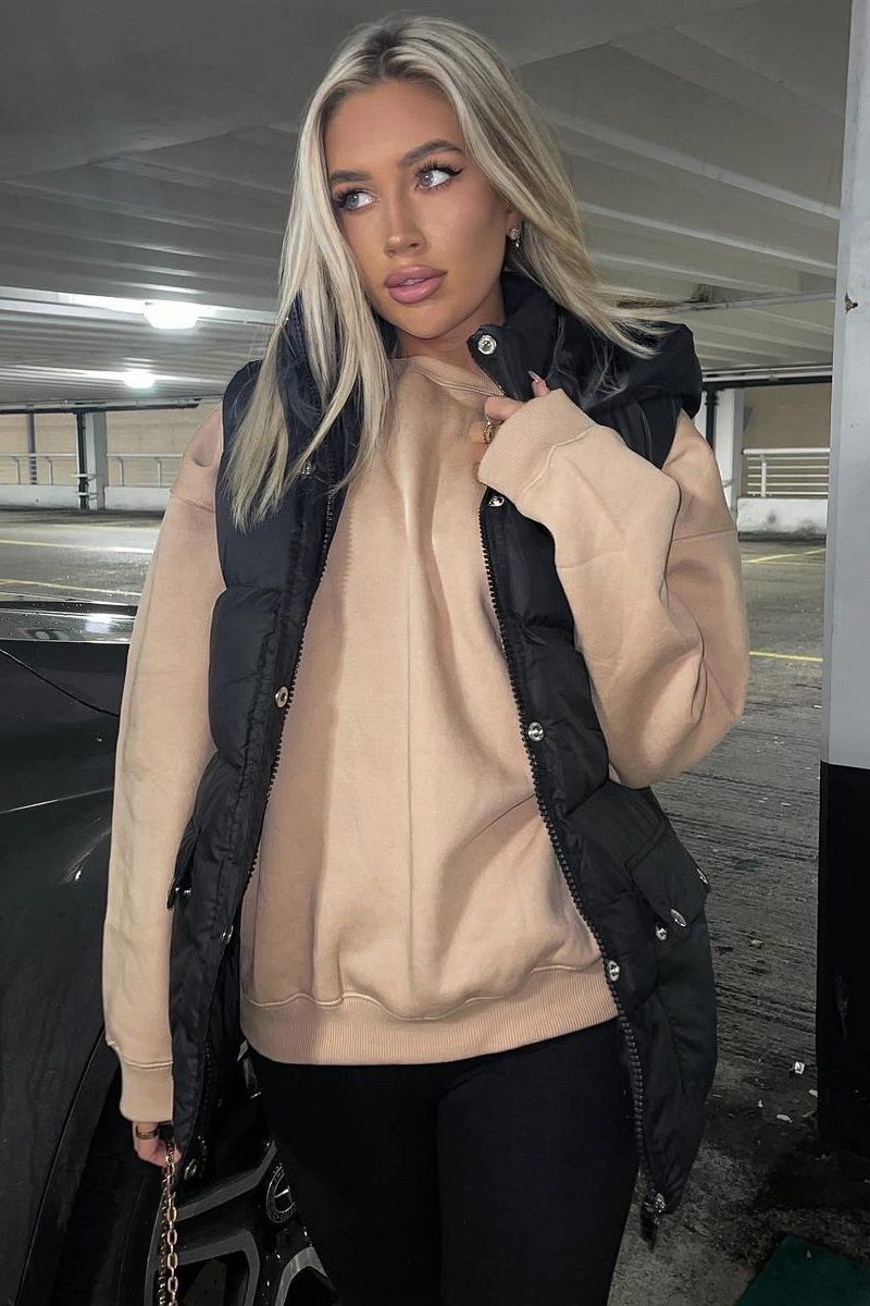 Sand Oversized Sweatshirt - Tesse